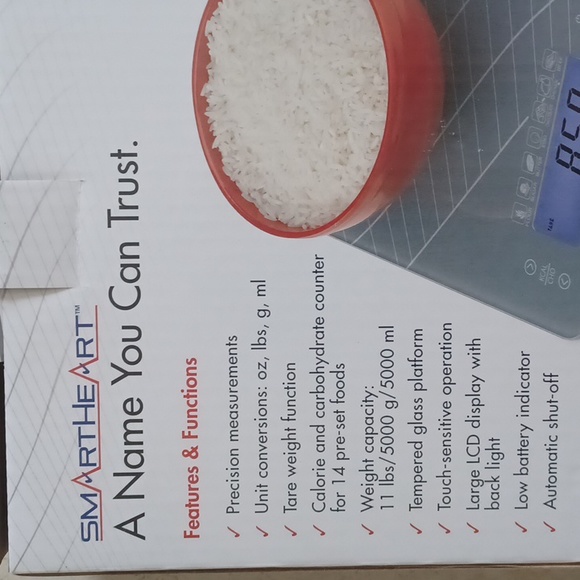 Digital Kitchen Food Scale NEW - Picture 2 of 10